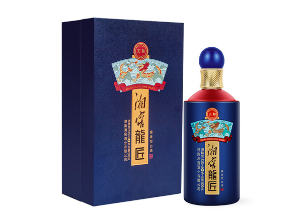 玉溪回收湘窖龍匠天和酱香型53度白酒上门收购湘窖酒龙匠天和礼盒装