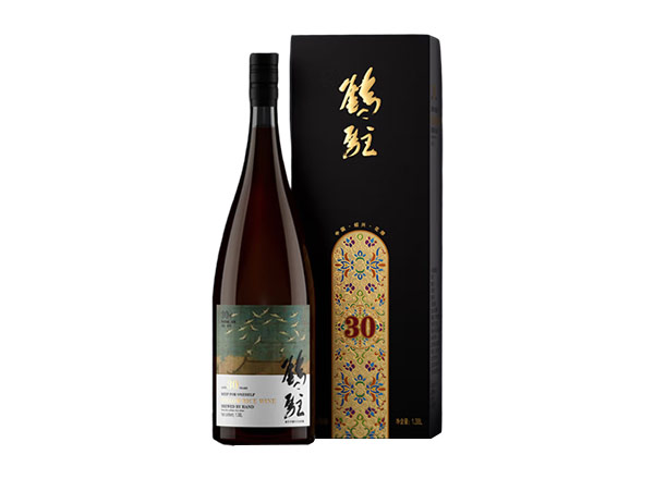 玉溪鹤驻新花雕回收鹤驻30年瑞鹤图黄酒