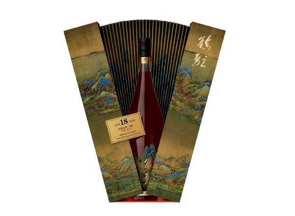 玉溪鹤驻18年黄酒回收鹤驻新花雕18年珍藏版千里江山图