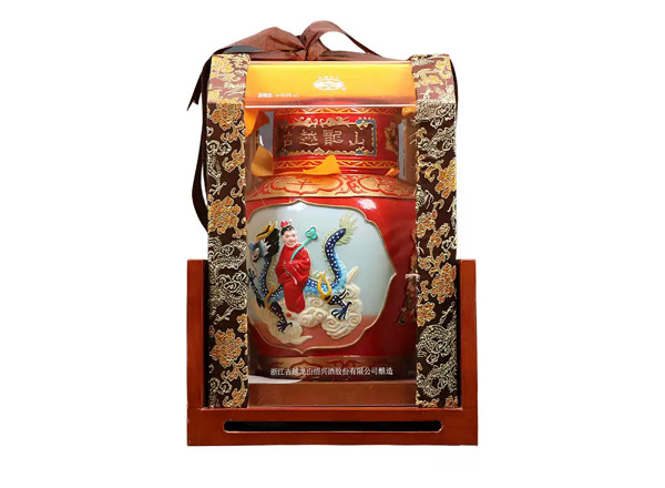 玉溪古越龙山黄酒回收古越龙山状元及第二十年陈酿2.5L工艺浮雕黄酒