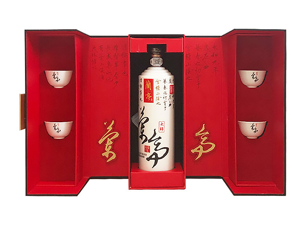 玉溪会稽山黄酒回收大师兰亭三十年陈酿1L商务版礼盒装