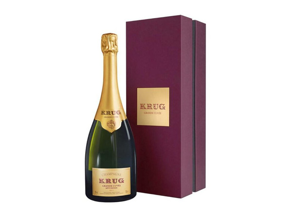 玉溪库克香槟回收krug 库克171版礼盒香槟酒起泡葡萄酒