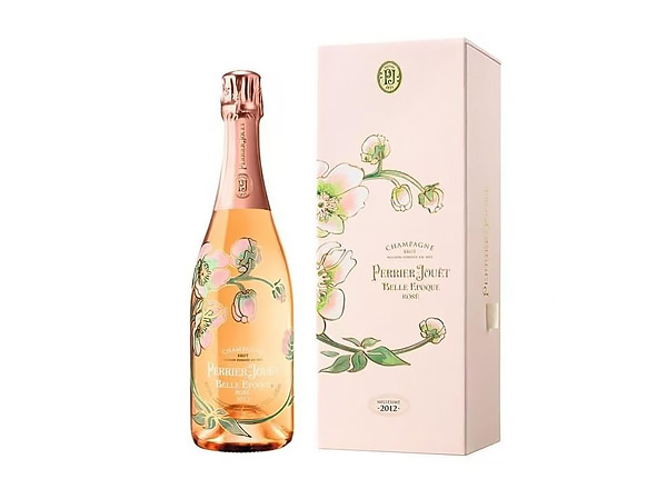 玉溪回收巴黎之花美丽时光桃红年份香槟礼盒装Perrier-Jouët Belle Epoque Rosé